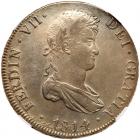 Bolivia. 8 Reales, 1814-PJ (Potosi) NGC About Unc