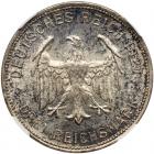 Germany. 3 Reichsmark, 1927-F NGC MS64 - 2