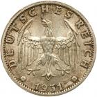 Germany. 3 Reichsmark, 1931-F NGC MS64