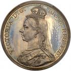 Great Britain. Proof Crown, 1887 PCGS Proof 62