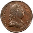 Great Britain. Halfpenny, 1774 PCGS MS62 BR