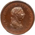 Great Britain. Bronzed Proof Penny, 1806 PCGS Proof 64