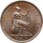 Great Britain. Penny, 1826 NGC MS63 BR - 2