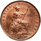 Great Britain. Half Penny, 1853 PCGS MS64 RD - 2