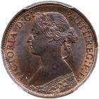 Great Britain. Farthing, 1868 PCGS MS65 BR