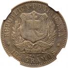 Dominican Republic. 1/2 Peso, 1897-A NGC AU53