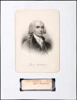 Madison, James - Cut Signature and Engraving