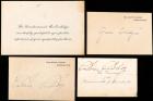 Coolidge, Calvin and Grace - White House Cards Signed as President and First Lady, and More