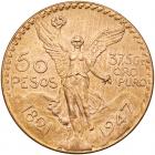 Mexico. 50 Pesos, 1947 Choice Brilliant Unc