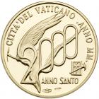 Italian States: Papal/Roman States. Gold Medal, 2000 Choice Brilliant Unc