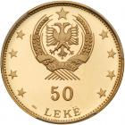 Albania. 50 Leke, 1968 PCGS PF63 DC - 2