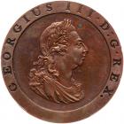 Great Britain. Bronzed Proof Penny, 1797 PCGS Proof 63