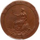 Great Britain. Bronzed Proof Halfpenny, 1797 PCGS PF64 BR - 2