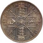 Great Britain. Double Florin, 1887 PCGS MS63 - 2