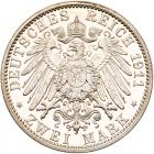 German States: Prussia. 2 Marks, 1911-A Impaired Proof - 2