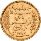 Tunisia. 20 Francs, 1904-A Unc