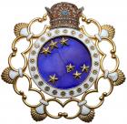 Iran. Order of Half Paykar, Grand Cross Sash Badge About EF