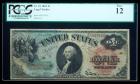 1869, $1 United States Note. PCGS Fine 12