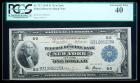 1918, $1 Federal Reserve Bank Note. New York. PCGS Extremely Fine 40