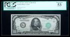 1934-A, $1000 Federal Reserve Note. Mule. PCGS About New 53