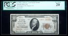 1929, $10 National Bank Note. The Kingston NB, Kingston, PA. Charter #14023. PCGS Very Fine 20