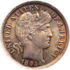 1894 Barber 10C PCGS MS65