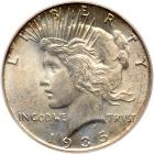 1935 Peace $1 PCGS MS66