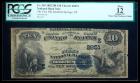 1882, $10 National Bank Note. The First NB, Richfield Springs, NY. Charter #2651. PCGS Fine 12 Apparent