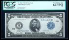 1914, $5 Federal Reserve Note. New York. PCGS Very Choice New 64PPQ