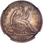 1838 Pattern Half Dollar. Silver, reeded edge. Judd-80. Pollock-87