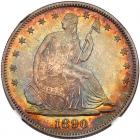 1890 Liberty Seated 50C NGC MS68