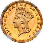 1884 $1 Gold Indian NGC PF68 CAM