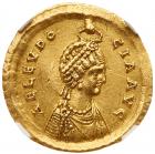 Aelia Eudocia. Gold Solidus (4.40 g), Augusta, AD 423-460