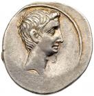 Octavian, as Sole Imperator, Silver Denarius (3.68 g), 30-29 BC