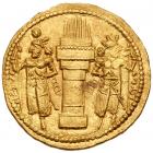 Sasanian Kingdom. Varhran II. Gold Dinar (7.45 g), AD 276-293 Superb EF - 2