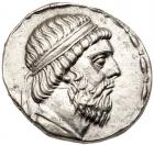 Parthian Kingdom. Mithradates I. Silver Tetradrachm (15.75 g), 164-132 BC EF