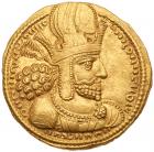 Sasanian Kingdom. Shapur I. Gold Dinar (7.39 g), AD 240-272 Superb EF