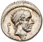 L. Marcius Philippus. Silver Denarius (3.83 g), 57 BC Mint State