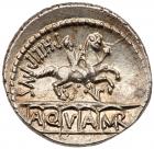 L. Marcius Philippus. Silver Denarius (3.83 g), 57 BC Mint State - 2