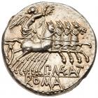 P. Maenius Antiaticus M.f. Silver Denarius (3.94 g), 132 BC Superb Mint State - 2