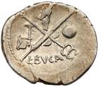 Julius Caesar. Silver Denarius (3.77 g), 44 BC VF - 2