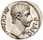 Augustus. Silver Denarius (3.85 g), 27 BC-AD 14 Mint State