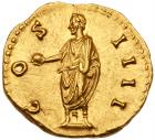 Antoninus Pius. Gold Aureus (7.38 g), AD 138-161 Nearly Mint State - 2