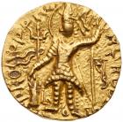 Kushan Empire. Vashishka. Gold Dinar (7.89 g), ca. AD 240-250 Choice VF