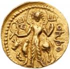 Kushan Empire. Vashishka. Gold Dinar (7.89 g), ca. AD 240-250 Choice VF - 2