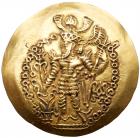 India- Kushano-Sasanian. Bahram I. Gold Dinar (7.54 g), ca. AD 325-350