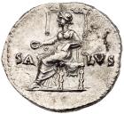 Nero, AD 54-68. Silver Denarius (3.41g) EF - 2