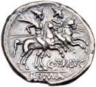 C. Terentius Lucanus. Silver Denarius (3.76g), 147 BC. Choice VF - 2