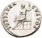 Nero, AD 54-68. Silver Denarius (3.40g) EF - 2