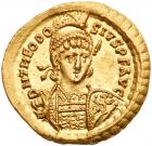 Roman Empire. Theodosius II, 402-450 AD. Gold Solidus (4.48g) Mint State